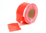 SquareTAPE barrier-tape red/white 80mm x 500m