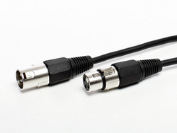 cable XLR 3pol male/female 20 m standard