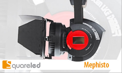 SquareLED Mephisto 200W Full Motorized Fresnel 5600K