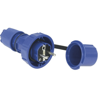 water pressure-tight plug for 3x2,5mm², blue, IP68