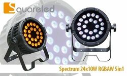 SquareLED Spectrum 24x10W RGBAW 5in1 45°