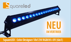 SquareLED Color Designer 18x12W RGBAW+UV (6in1) 40