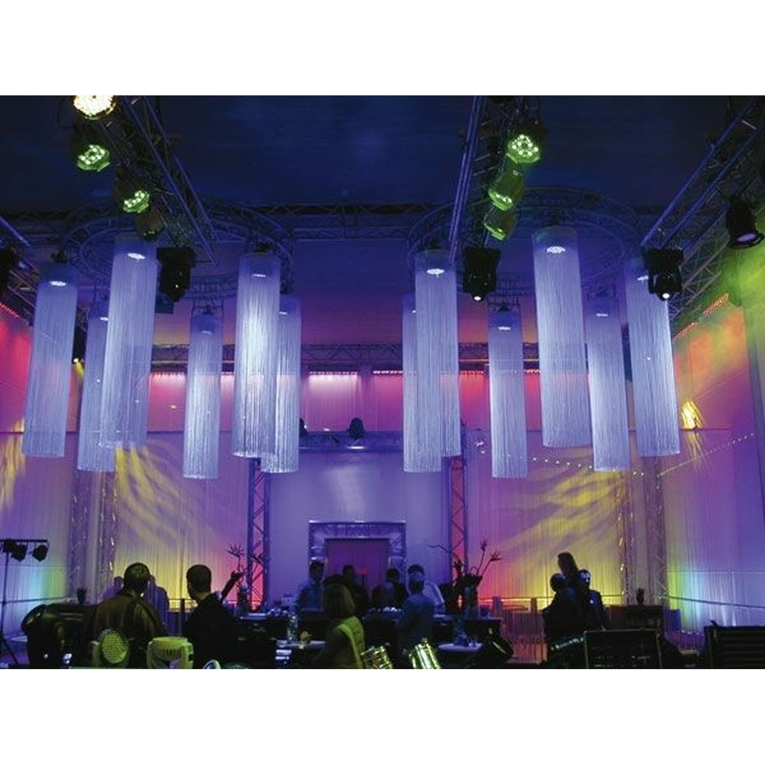 LTH PRO.fessional Fadenvorhang 1,05xm3,20m weiß - Dekoration | LTH | Das  Lichttechnikhaus Vertriebs GmbH