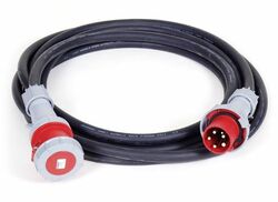 CEE cable H07RN-F 5G35 CEE 125A 5-pole, length 5m