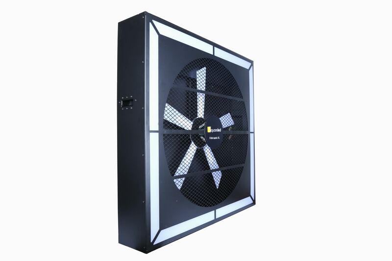 SquareLED FAN-tastic XL MK2 with 8 individual controllable segments