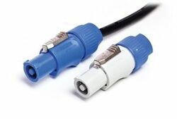 LTH PRO.fessional Powercon cable 20m