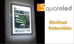 SquareLED  UltraVisual advertising sign B2 format