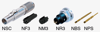 Neutrik NF3        VPE 100 / Preiseinheit 1