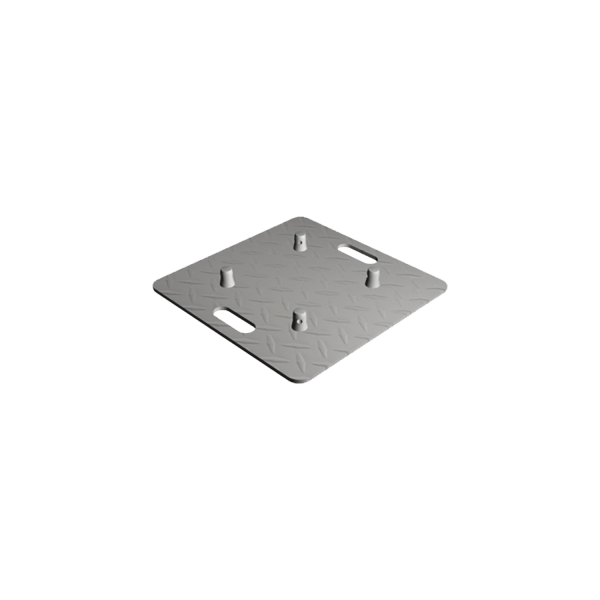 Baseplate 800mm checker plate