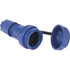 SCHUKO Kupplung für 3x2,5mm², blau, IP68 Druckwasserdicht