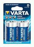 VARTA 4920 High Energy Batterie D Mono  2er Blis