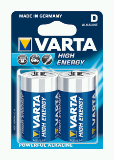 VARTA 4920 High Energy Batterie D Mono  2er Blis