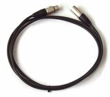 DMX cable 110 Ohm Neutrik XLR 5 pin 1m (3 pol. connected)