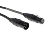 3-pin DMX cable male/female 20 m standard