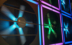 SquareLED FAN-tastic XL MK2 with 8 individual controllable segments