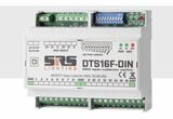 SRS DTS16F-DIN DMX switching unit, 16 channel OC-M