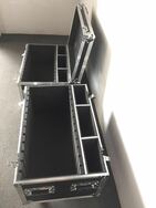 SquareLED Flightcase für 4x Bonjour Set | 6 Panels + 1 Driver