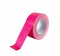 SquareTAPE Gaffa / Gaffer Tape fluoreszierend pink
