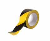 SquareTAPE color coding PVC tape yellow/black 50mm