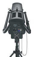 LDR Astro 600 C 6000K, 600W, black LED Followspot DMX512 + RDM