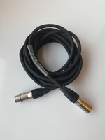 SquareLED Microfone cable 3pol, XLR 5m