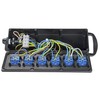 Solid rubber distribution box IP54