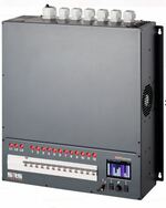 SRS NDP1210-5-WM;   12x10A NDP wall-mount, RCD 30mA, 2xDMX 5pin, LAN, Ultisense