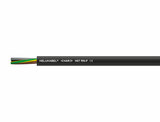 rubber cable  H07RN-F 5G25 qmm, black 5x25qmm²