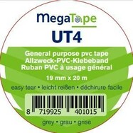 Mega tape UT4 pvc-Band 19/20 grau