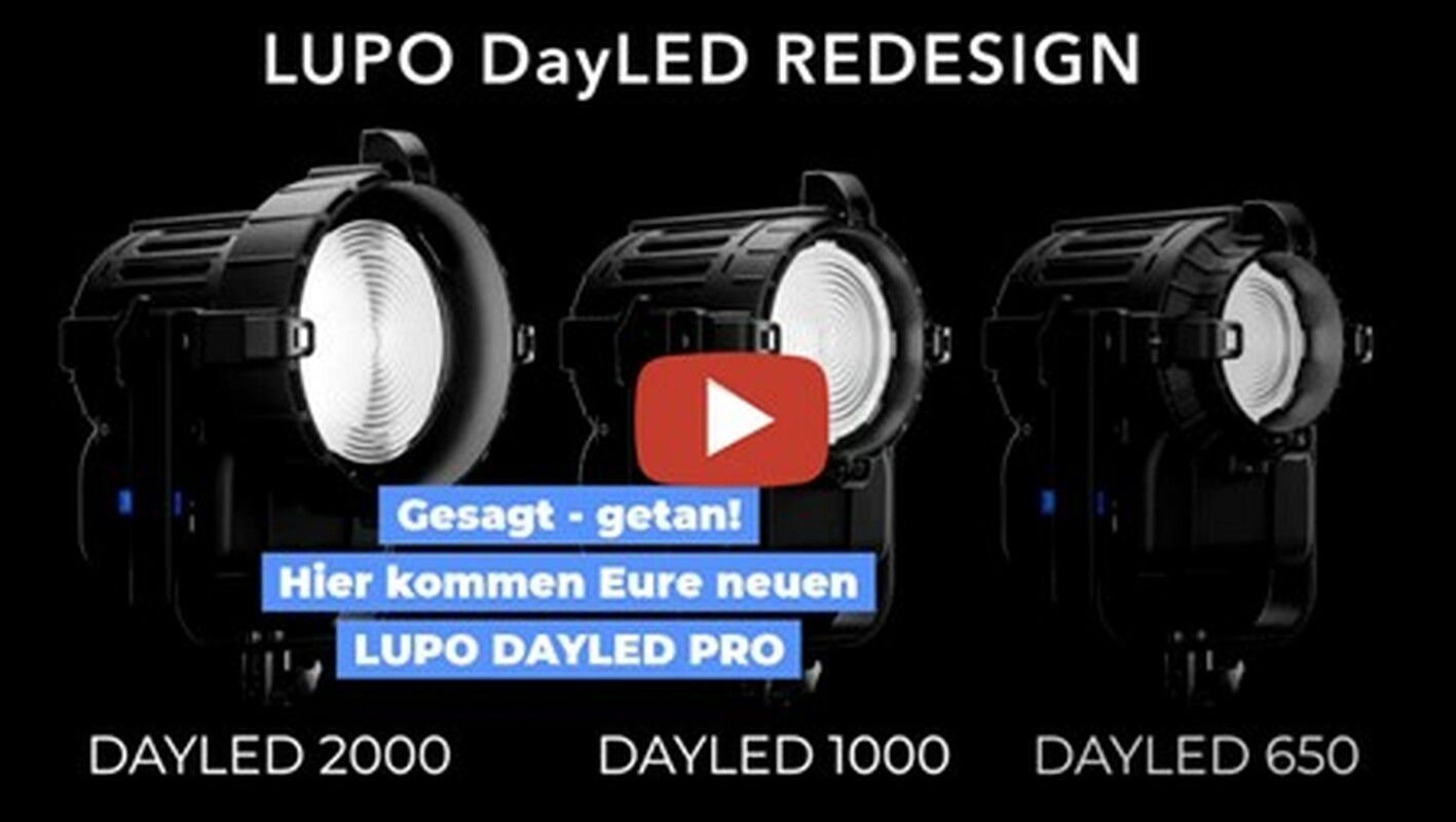 Good is not good enough for us: RE-DESIGN for LUPO DAYLED PRO