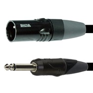 ENOVA 1 m XLR male auf Klinken 2 pol Mikrofonkabel Analog & AES
