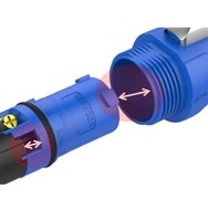 ENOVA PO23FP-IN Power Kabelstecker Blau Input 230 V 20 A