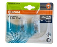 Osram Halostar IEC 48W 60357; 740 lumens [energy class C]. - pack with 2 pieces