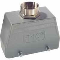 EPIC Connector Housing HB 16 top outlet  PG21  with collar