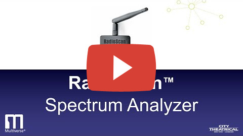 City Theatrical RadioScan™ Spectrum Analyzer