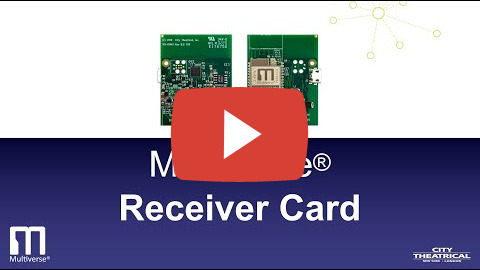 City Theatrical Multiverse® Receiver Card